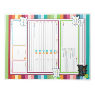 Get Organized with a blog planner notepad