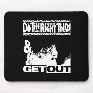 Get Out...257 Sticker  Mouse Pad