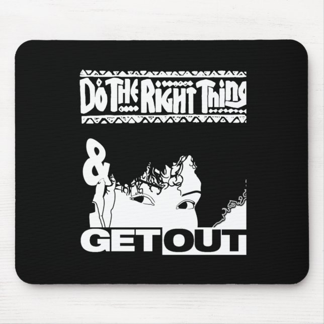 Get Out...257 Sticker  Mouse Pad (Front)