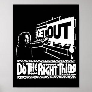 Get Out...273 Sticker Poster