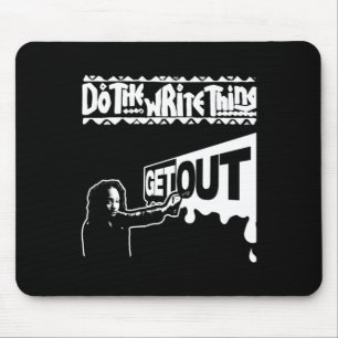 Get Out...291 Sticker Mouse Pad