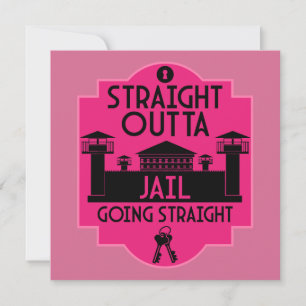 Get Out Of Jail Prison Release Gift  Card