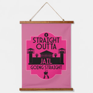 Get Out Of Jail Prison Release Gift  Hanging Tapestry
