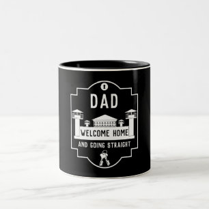 Get Out Of Jail Prison Release Gift  Two-Tone Coffee Mug