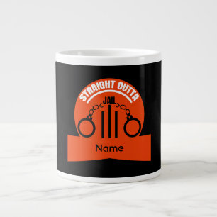Get Out Of Jail Prison Release Gift Two-Tone Mug