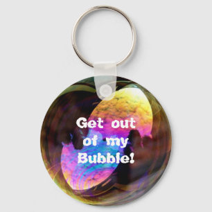 Get out of my bubble-keychain keychain