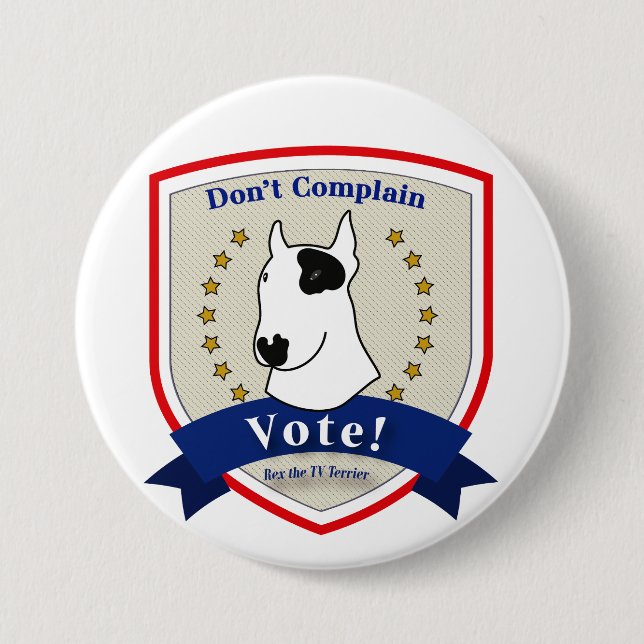 Get out the vote button (Front)