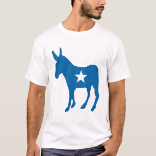 Get Out & Vote Democratic Party Donkey T-Shirt