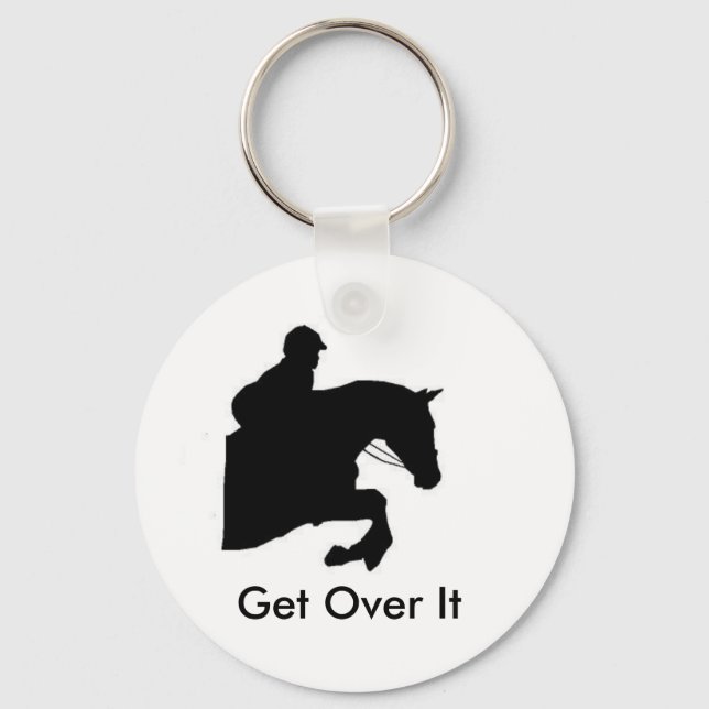 Get Over It Key Chain (Front)
