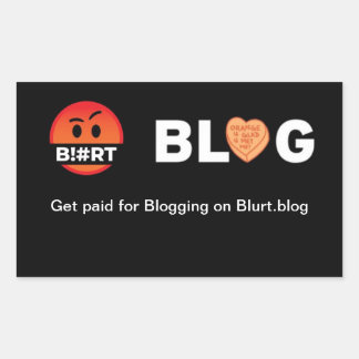 Get paid for Blogging on Blurt.blog Sticker