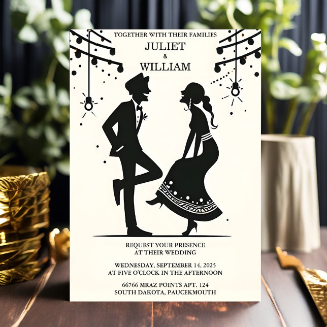 Get Quirky Funky Unique Humour Meme Funny Wedding Invitation (Creator Uploaded)