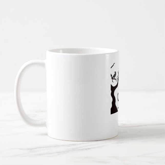 Get ready for a spook-tacular Halloween Nice party Coffee Mug (Left)