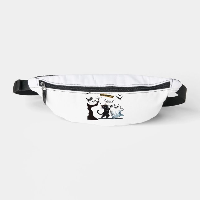 Get ready for a spook-tacular Halloween Nice party Fanny Pack (Front)