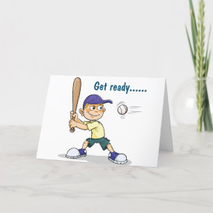 GET READY FOR FUN HAPPY **10th** BIRTHDAY CARD