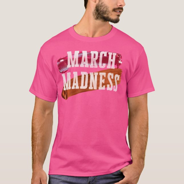 Get Ready For March Madness With This Basketball D T-Shirt (Front)