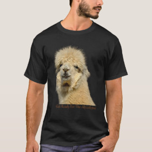 Get Ready For The Alpacalypse Cute Alpaca animal L T-Shirt