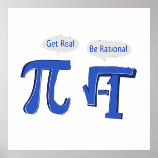 Get Real Be Rational Poster