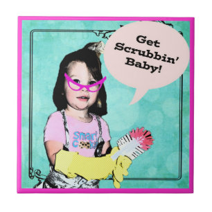 Get Scrubbin' Baby! Chore Reminder - Tile