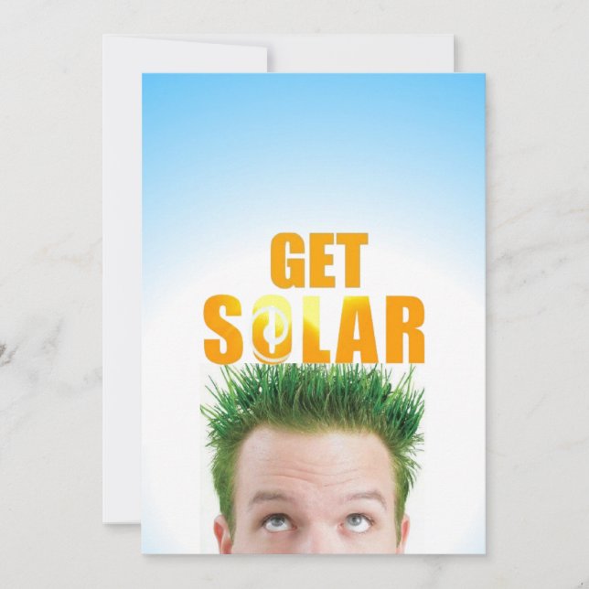 Get Solar Savings on Home  Postcard (Front)