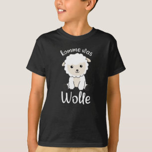 Get Something Wool Funny Sheep Word Game Sheep T-Shirt