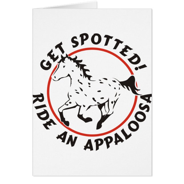 Get Spotted Leopard Appaloosa (Front)