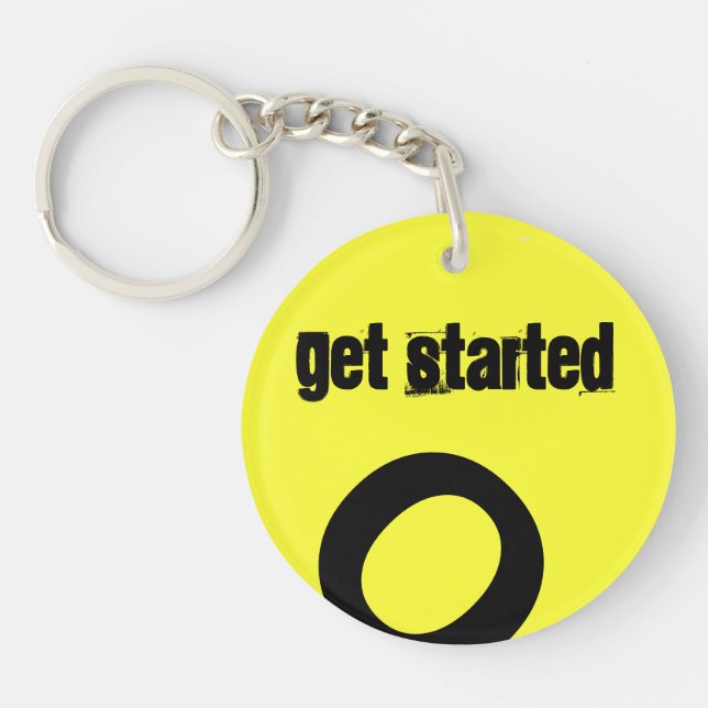 Get Started Keychain (Front)