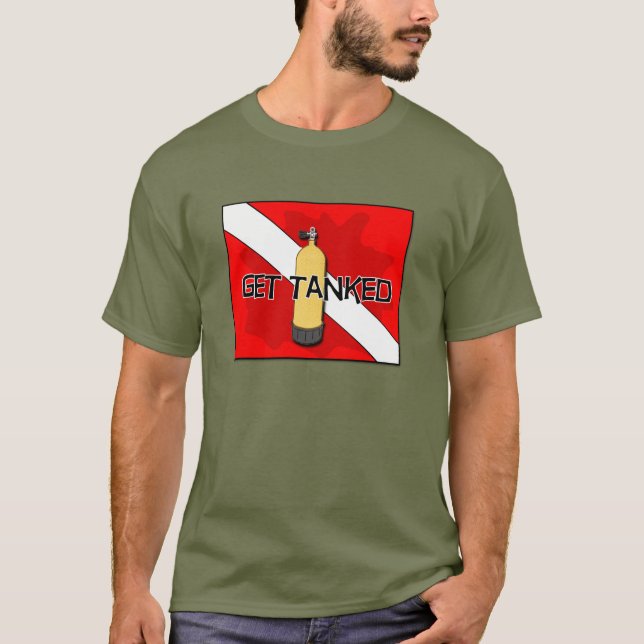 Get Tank SCUBA t-shirt (Front)