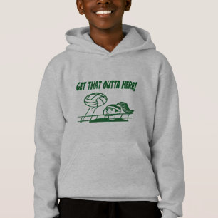 Get That Outta Here! Kid’s Volleyball Hoody