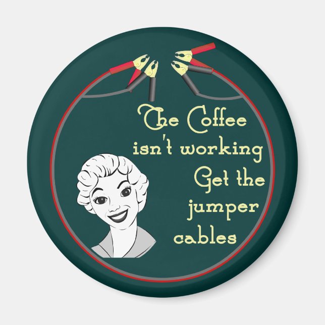 Get the Jumper Cables Magnet (Front)