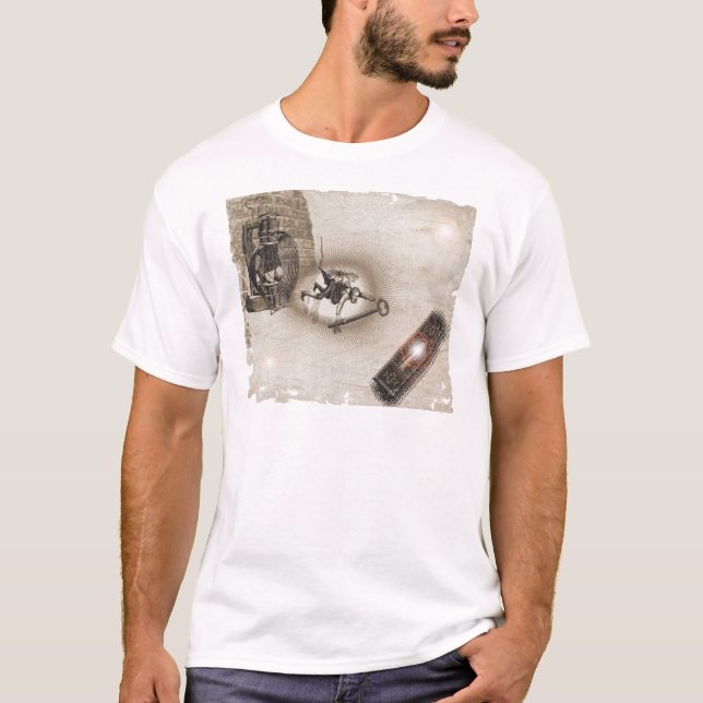 Get The Key Steam Punk T-Shirt (Front)