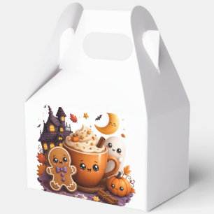 Get the most beautiful cartoon Halloween drawings Favor Box