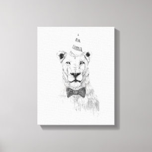 Get the party started canvas print