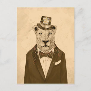 Get this party started postcard