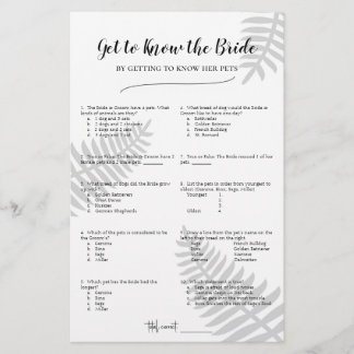 Get to Know the Bride by Getting to Know Her Pets