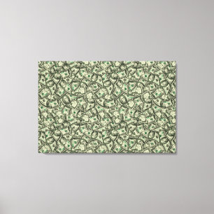 Get To The Money Canvas Print