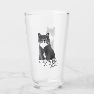 Get To Work Cheryl! Beer Glass