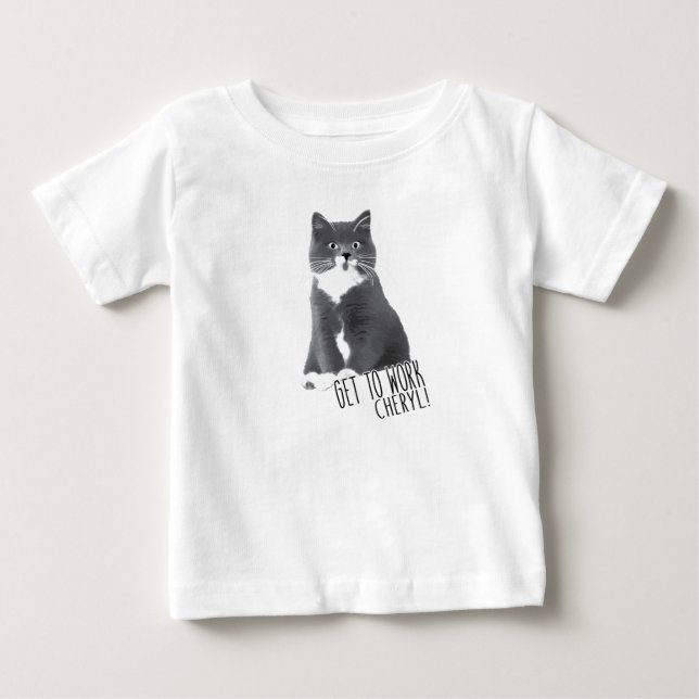 Get To Work Cheryl! Toddler T-Shirt (Front)