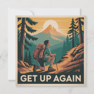 Get Up Again Invitation