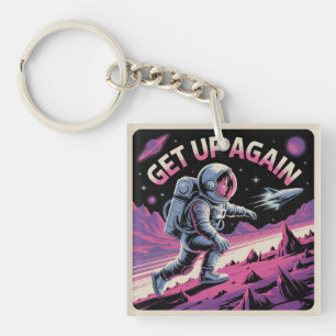 Get Up Again Keychain