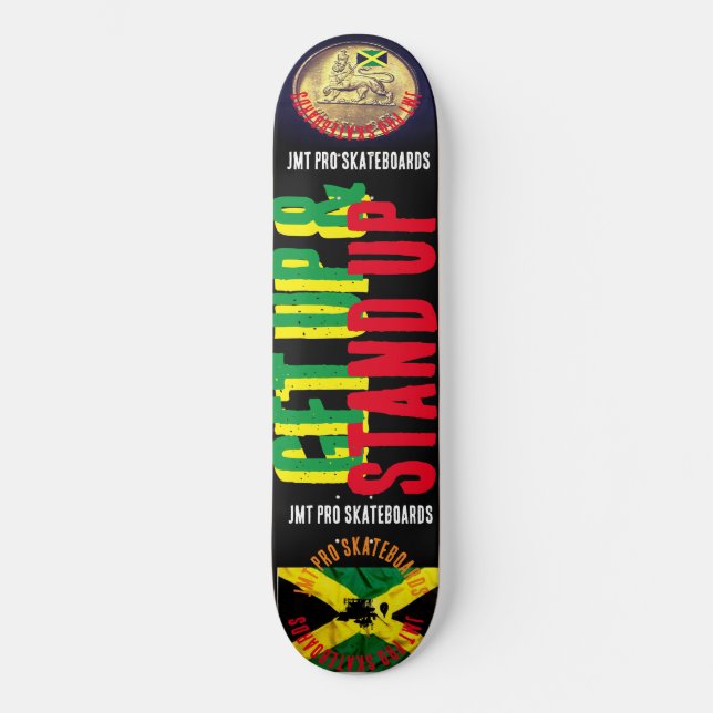GET UP STAND UP JMT 8 1/4" Skateboard Deck (Front)