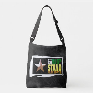 Get Up Stand Up - Retro W Edition Crossbody Bag