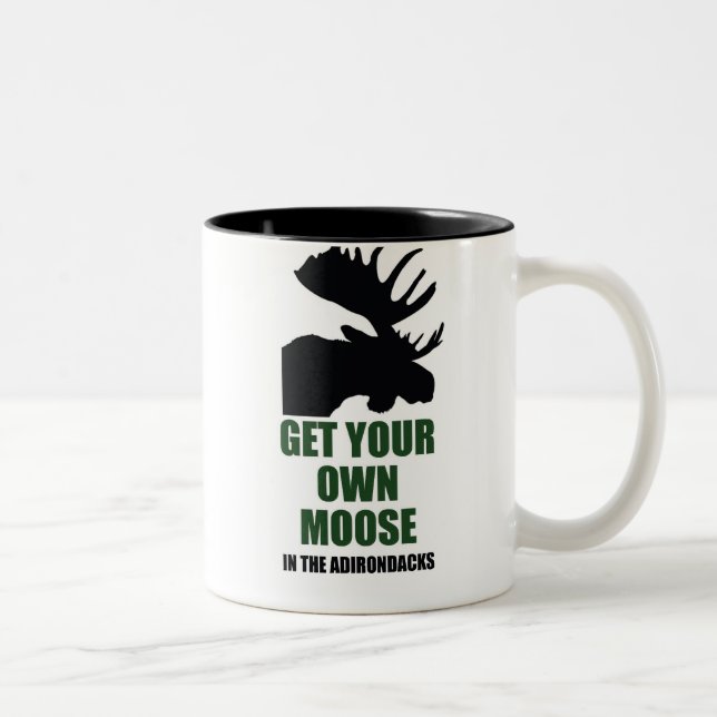 Get ur own moose Two-Tone coffee mug (Right)