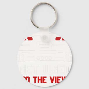 get used to the view chevrolet corvette keychain
