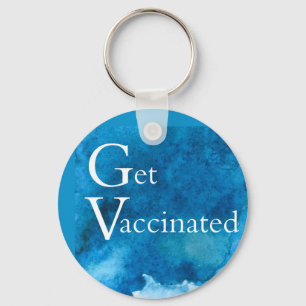 GET VACCINATED KEYCHAIN