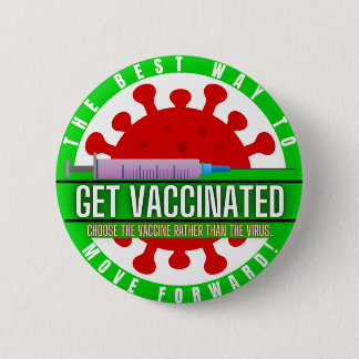 GET VACCINATED PERSONAL CAMPAIGN BUTTON