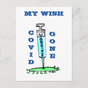 Get Vaccinated    Postcard