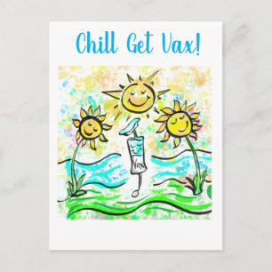 GET VACCINATED POSTCARD