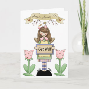 Get Well Angel Card by Sharon Rhea Ford