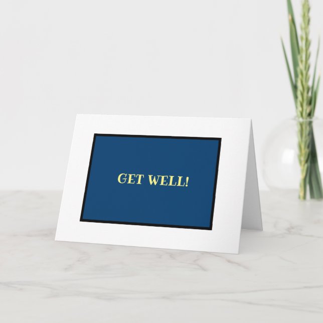 get well card (Front)