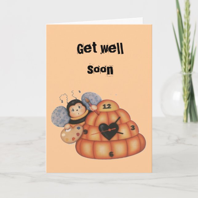 GET WELL  CARD (Front)